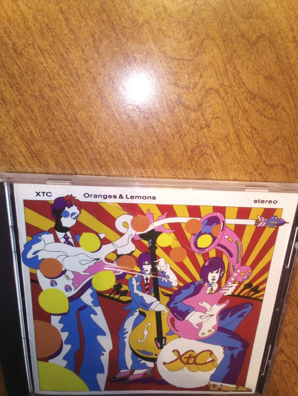 XTC Oranges & Lemons 1989 Geffen Records CD